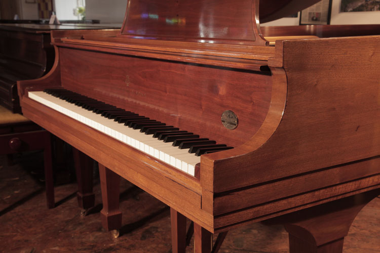 Steinway Model S square piano cheek