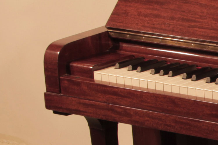 Steinway piano cheek detail