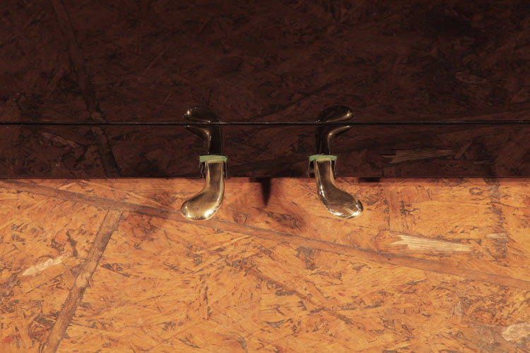 Steinway piano pedals