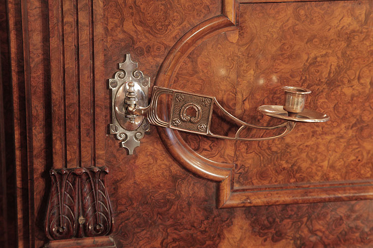 Steinway ornate, brass candlestick