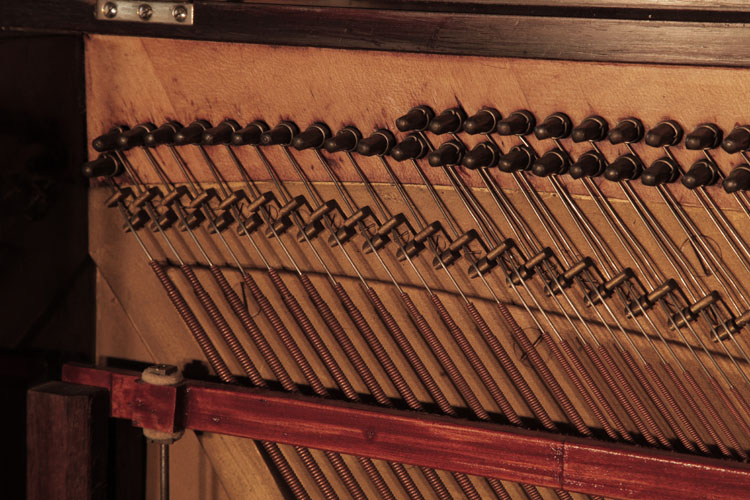 Steinway pin block  detail