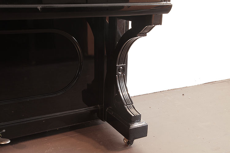 Steinway concave, fluted piano leg 