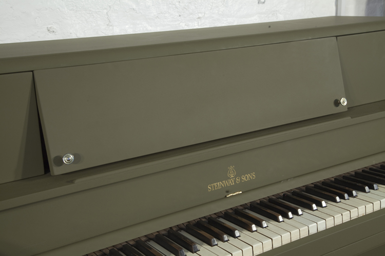 Steinway pull-out piano music desk