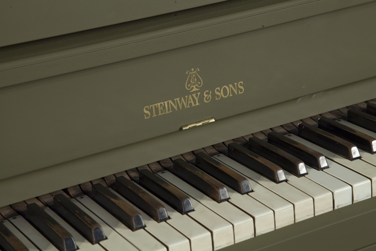Steinway manufacturer's name on fall 