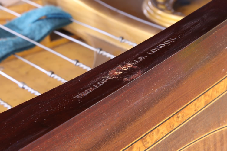 This Bechstein is stamped with Trollope and Cols