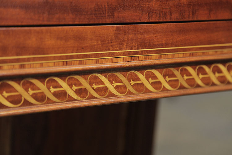 Weber scrolling inlay detail