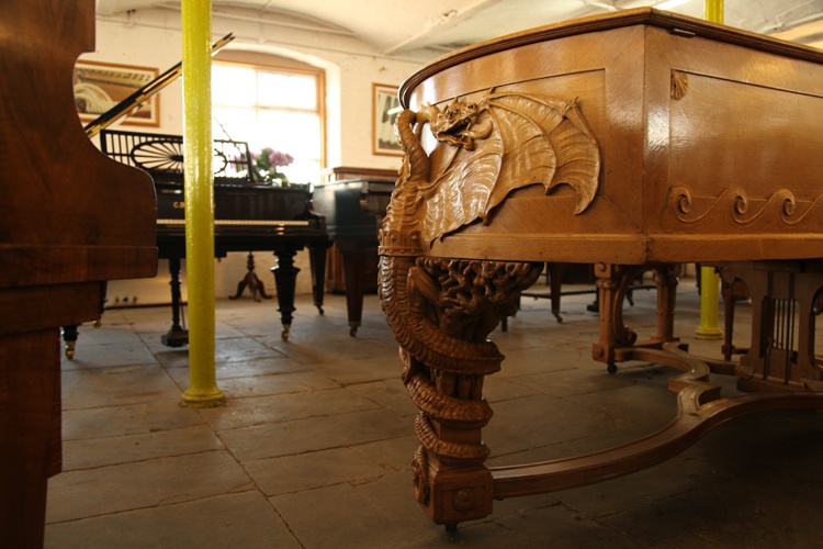 The Golden Age of Pianos Collection at Besbrode Pianos Showroom